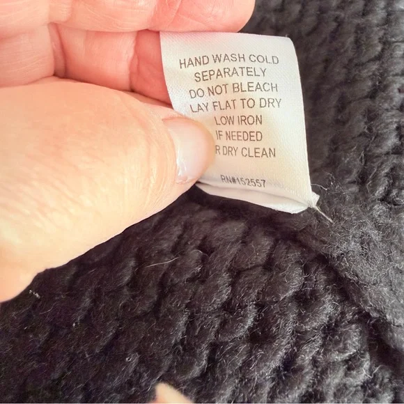 Baevely 3D Flower Cardigan Black Cream Yellow Daisies Oversized L - Picture 10 of 10